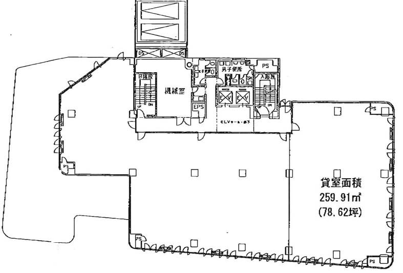 明治安田生命五反田ビル 5階 259.9㎡