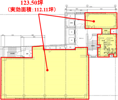 ヒューリック銀座三丁目ビル 9階 408.26㎡