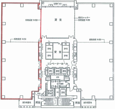 渋谷インフォスタワー 5階 455.34㎡
