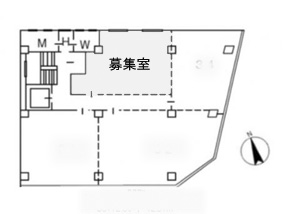 井門銀座一丁目ビル 3階 12.8㎡