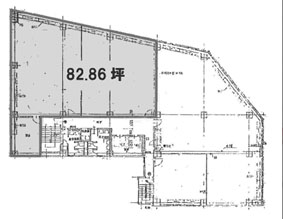 銀座昭和通りビル 402階 82.86㎡