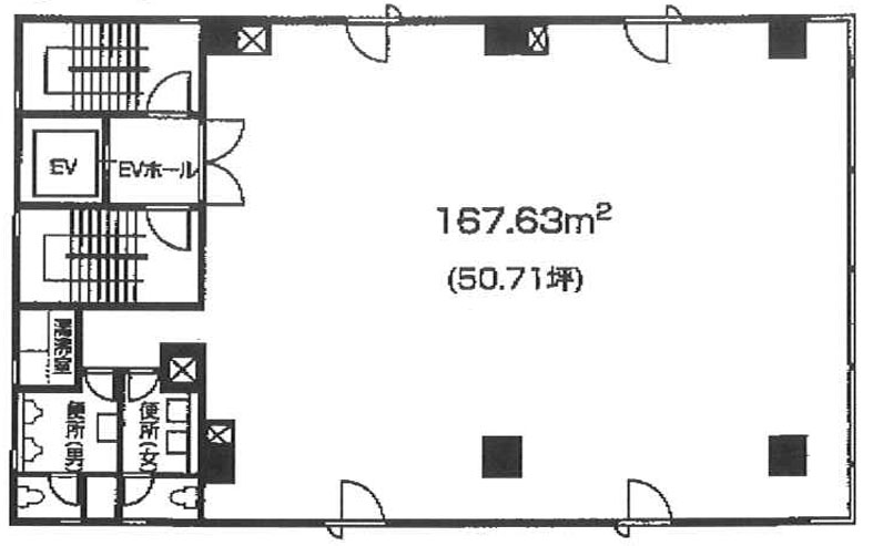 ＡＲＣ　ＣＵＢＥ日本橋本町 3階 171.44㎡
