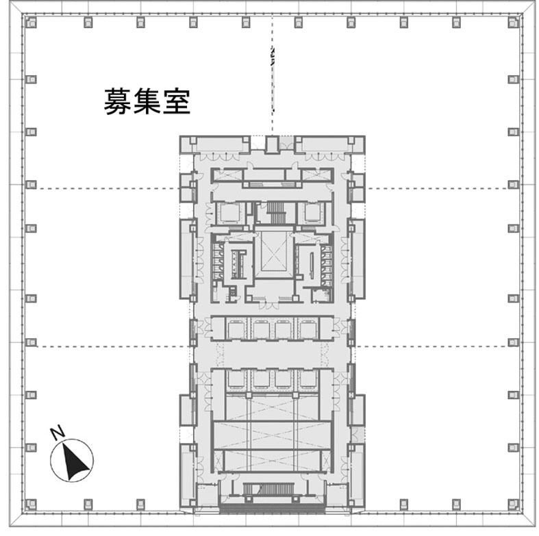 東京スクエアガーデン 45369階 720.89㎡