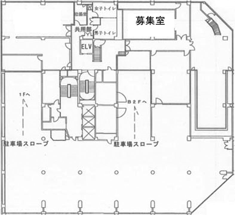 朝日ビルヂング B1階 30㎡