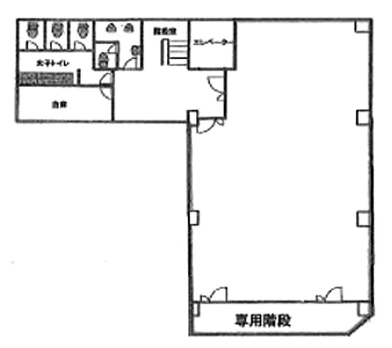 コルマ京橋ビル B1階 148.53㎡