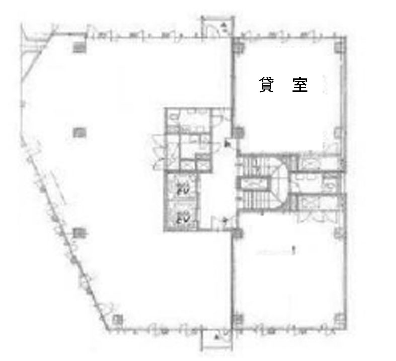 銀座８丁目１０番ビル 4B階 60.83㎡