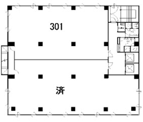 西新宿豊国ビル 201階 199.04㎡