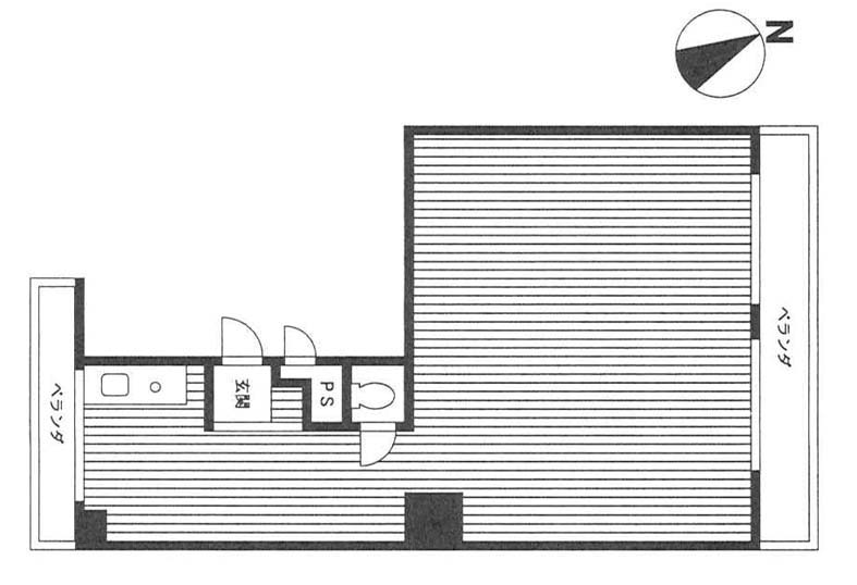 ニュー常磐松マンション 508階 46.45㎡