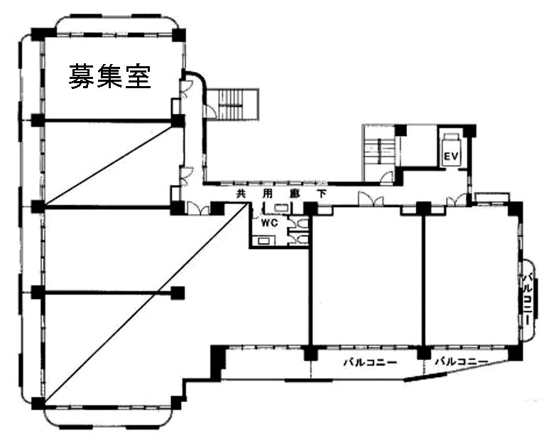 三栄ドメール 301階 48.59㎡