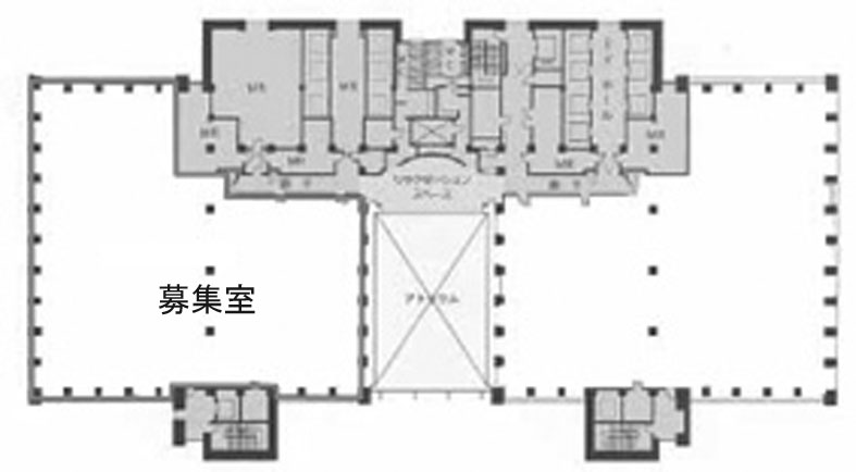 新宿マインズタワー 17階 831.37㎡