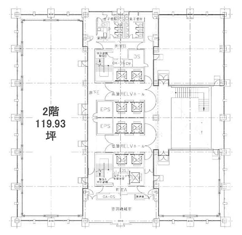 あいおいニッセイ同和損保新宿ビル 2階 396.46㎡