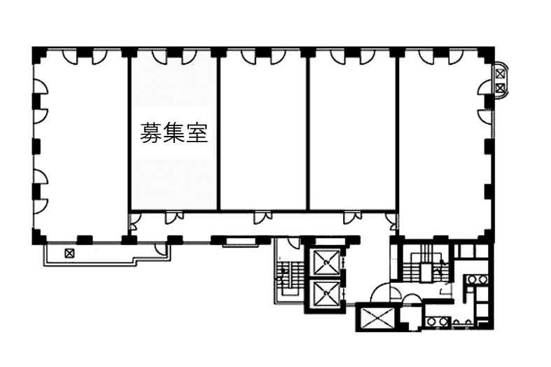 十五番館ビル 1104階 75.77㎡
