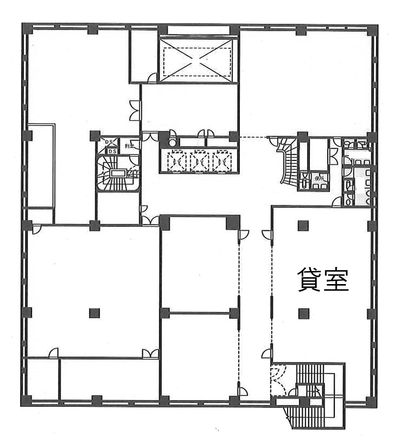 郵政福祉琴平ビル B1階 162.05㎡