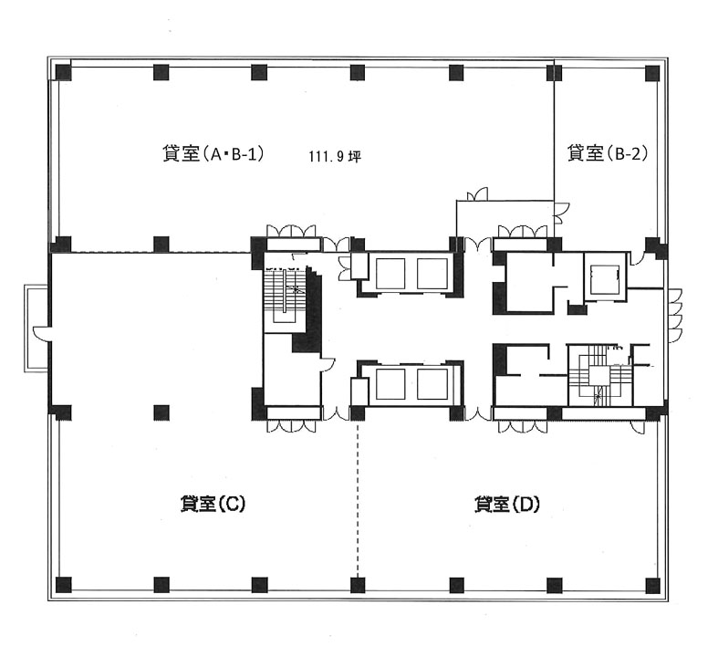 パシフィックマークス横浜イースト 4階 369.92㎡