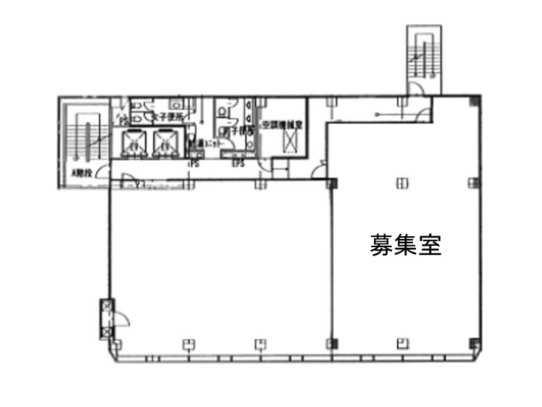 陽栄銀座ビル 6階 47.65㎡