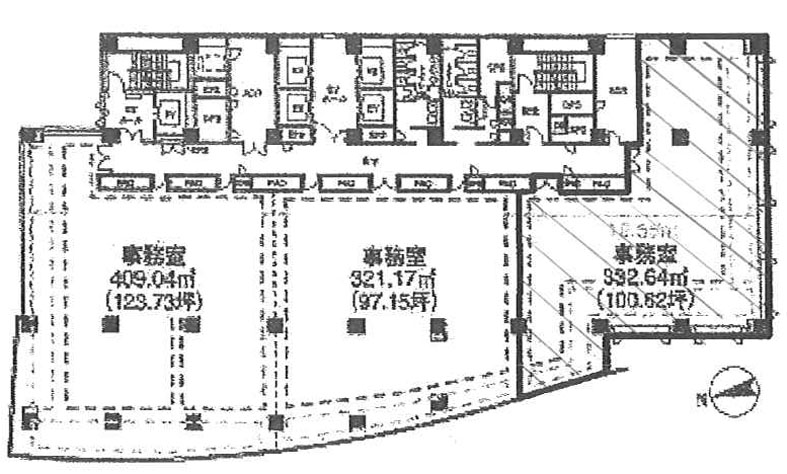 青葉六本木ビル 4階 332.63㎡