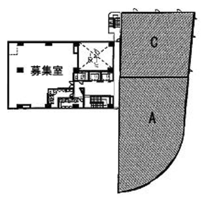 水天宮北辰ビル 9B階 57.86㎡