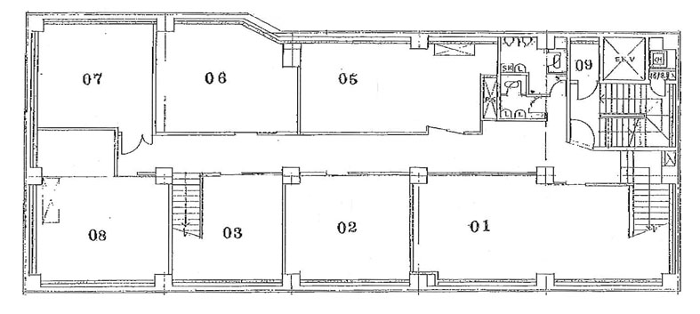 東京銀座ビルディング B1-8階 14.3㎡