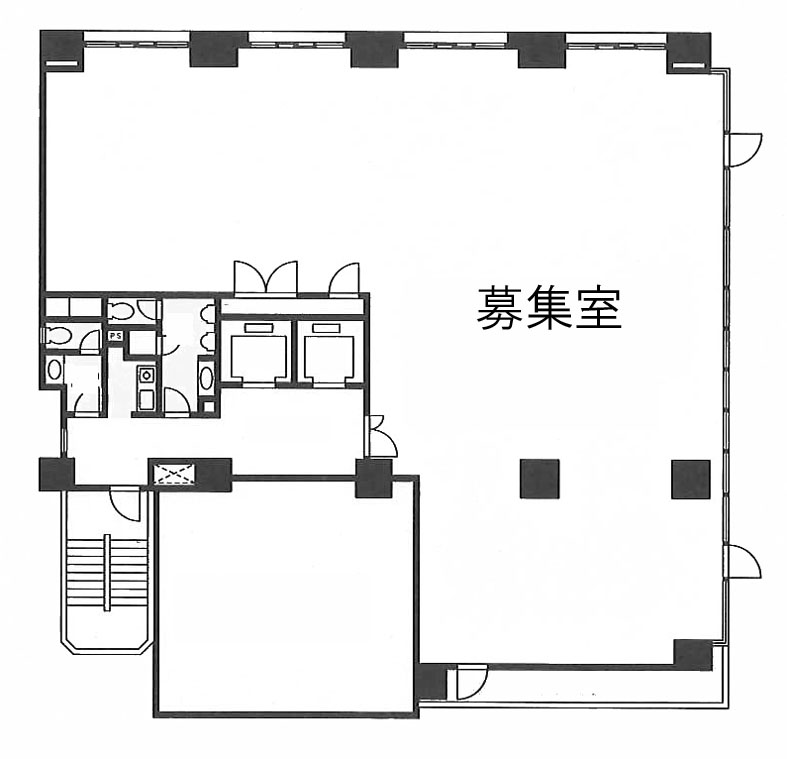 タスクセンタービル 801階 240.79㎡