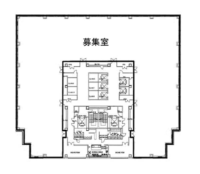 アルカウエスト 6階 1443.7㎡
