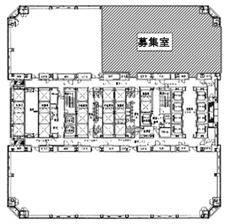 晴海トリトンスクエアオフィスタワーＸ棟 9階 152.39㎡