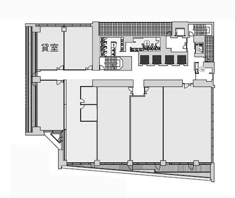 新虎通りＣＯＲＥ 3階 61.16㎡
