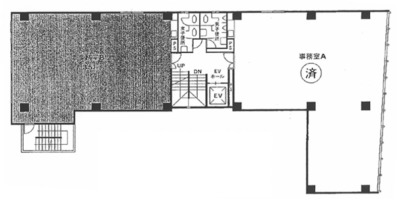 銀座松楠ビル 2B階 36㎡