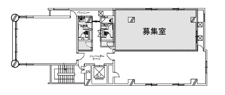 関内川島ビル 5B階 62.41㎡
