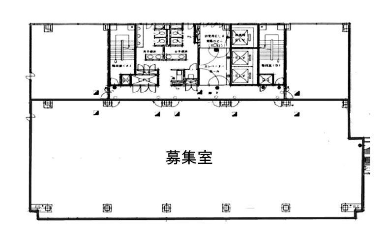川崎砂子ビルディング 3階 506.61㎡
