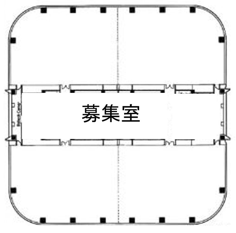 台場フロンティアビル 6階 1572.23㎡