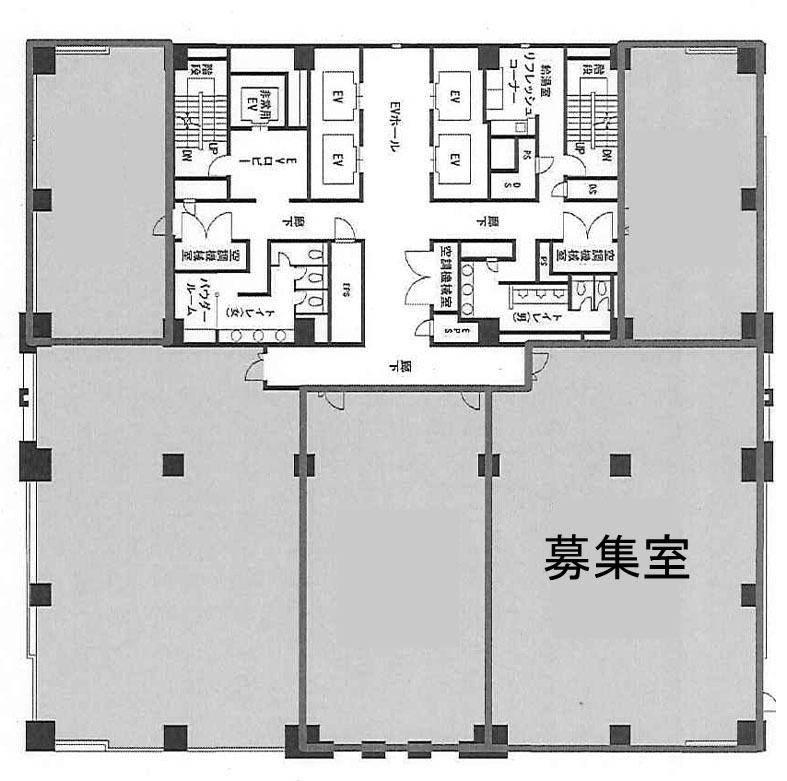 ＫＤＸ府中ビル 10B階 244.2㎡