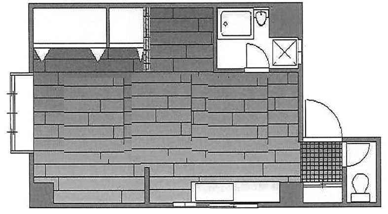 マンション・キリイ 401階 33.32㎡