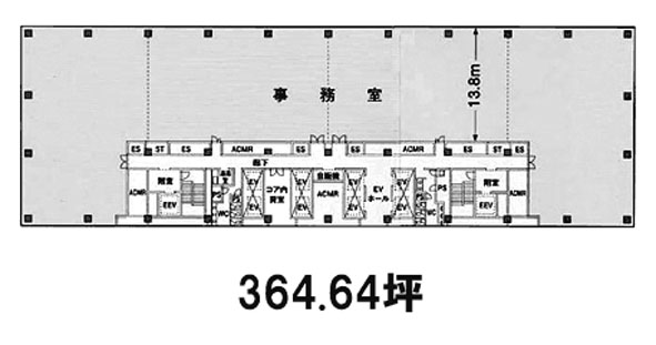 深川ギャザリア　タワーＳ棟 4一括階 1204.63㎡