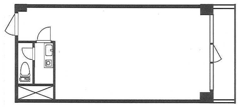 千年ビル 608階 47.31㎡