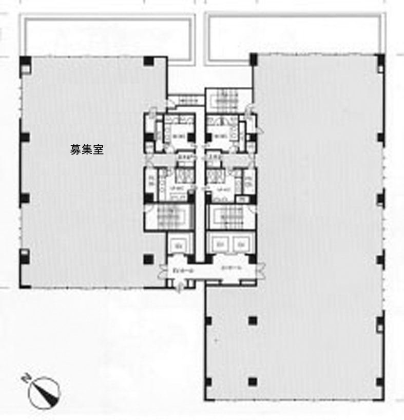 ＫＤＸ東茅場町三洋ビル 新館8階 93.39㎡