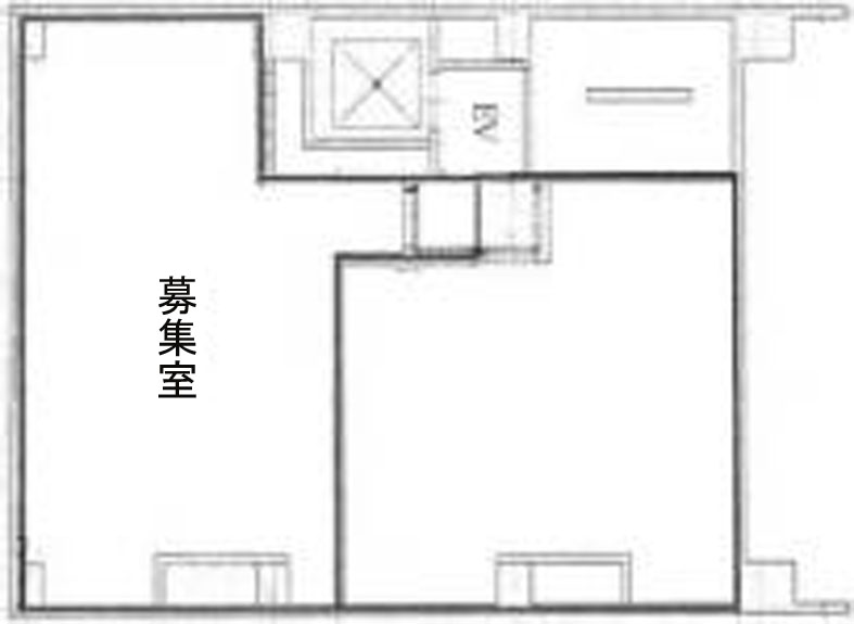 並木ビル 7B階 54.38㎡