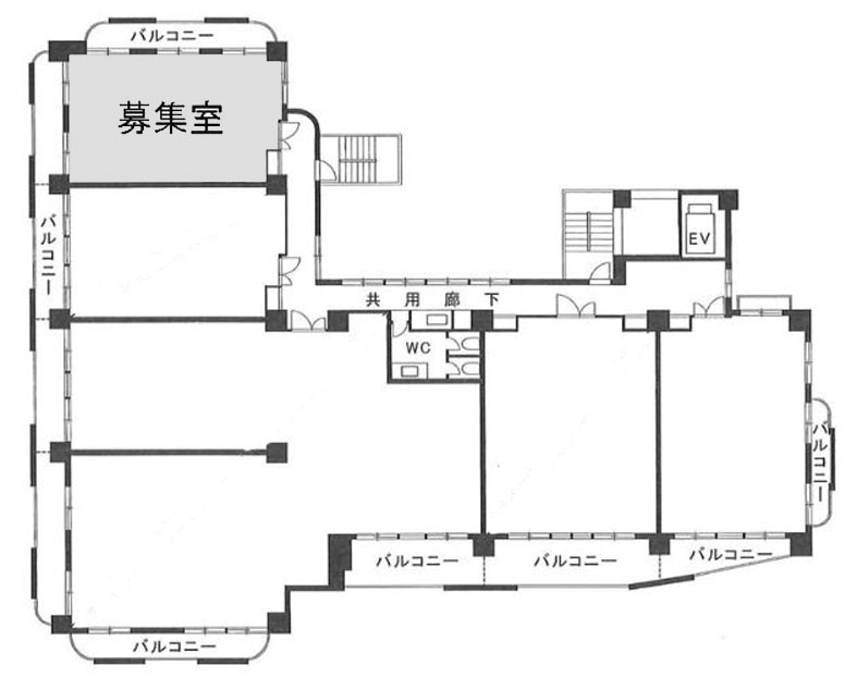 三栄ドメール 401階 48.59㎡