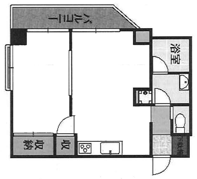 シェモワロワイヤル 204階 37.32㎡