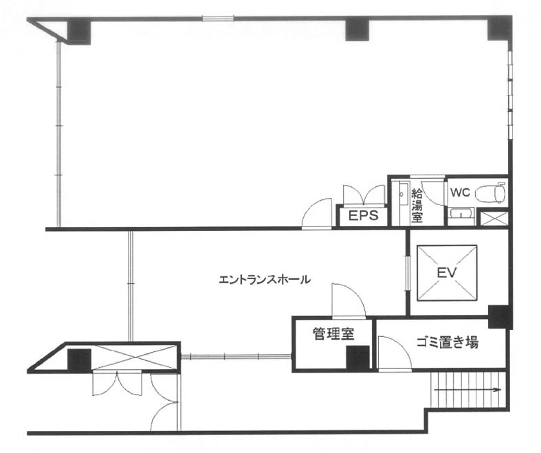 茅場町駅前ビル 1階 66.91㎡