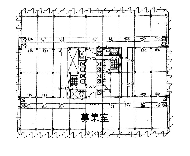 産業貿易センタービル 405階 81.69㎡
