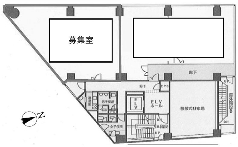 北千住Ｖビルディング 6A階 113.06㎡