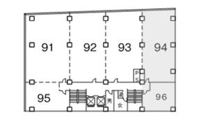 東洋ビルディング 9-94・96階 33.1㎡