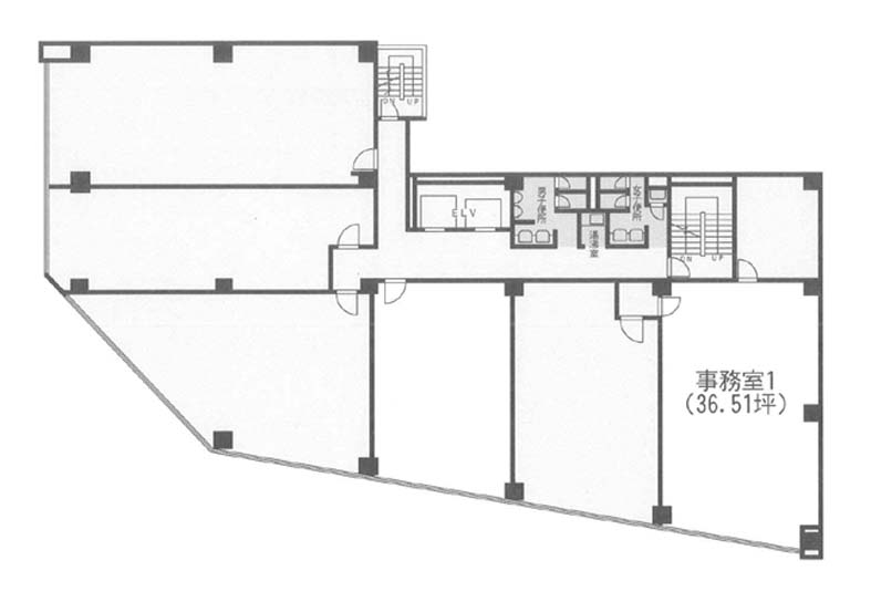 銀座昭和通りビル 9階 36.51㎡