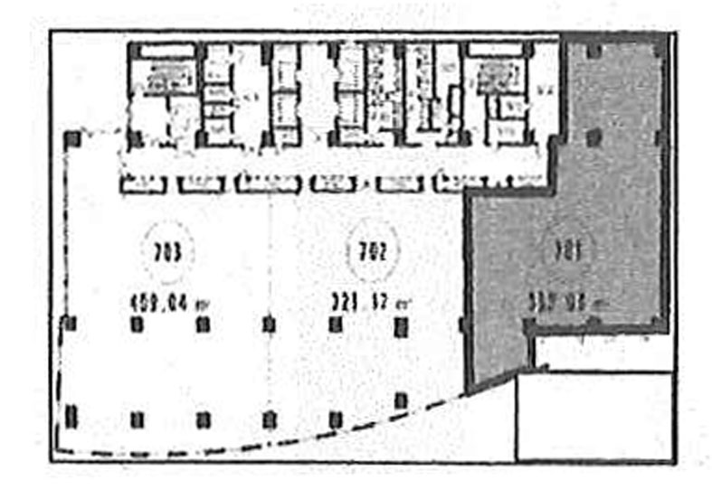 青葉六本木ビル 7階 332.63㎡
