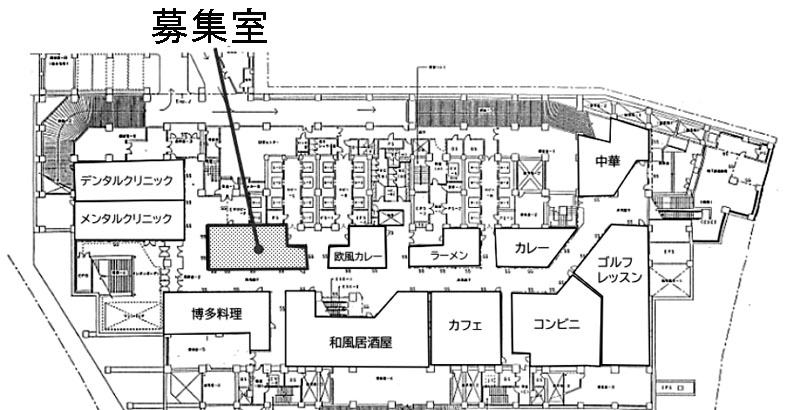 新宿マインズタワー B1階 111.07㎡