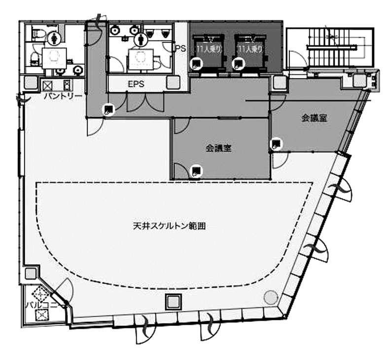 京橋宝町ＰＲＥＸ 6階 221.65㎡