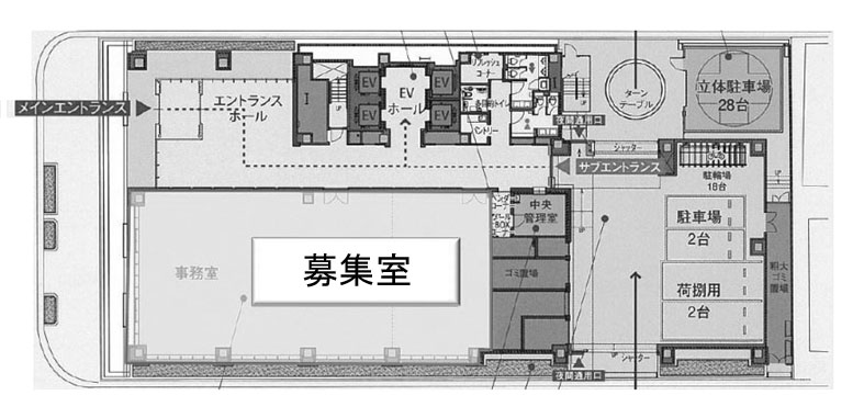日本橋小網町スクエア 1階 347.67㎡