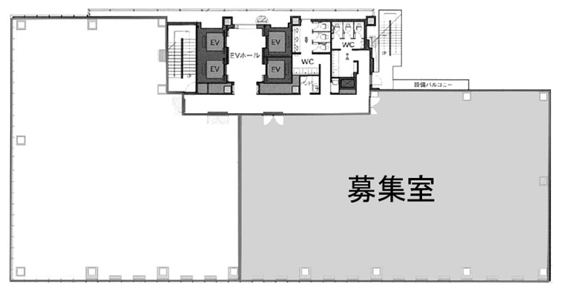 日本橋小網町スクエア 602階 457.78㎡