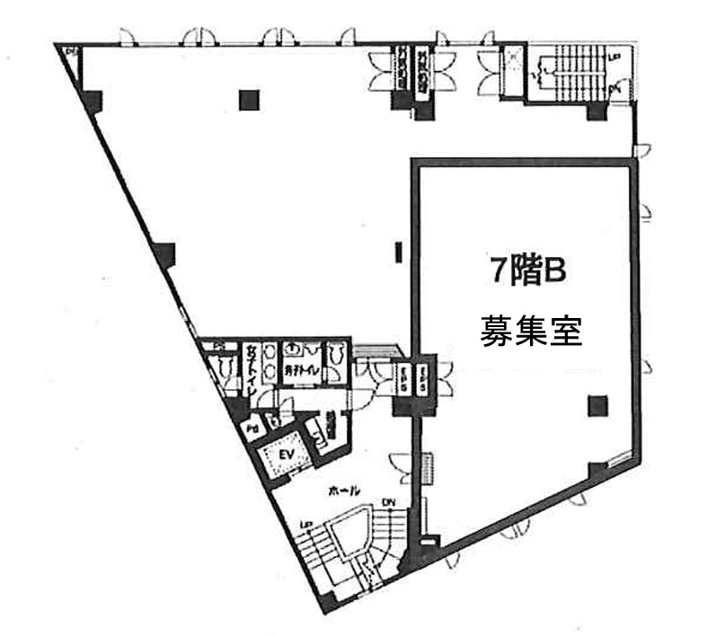 宝町ＴＡＴＳＵＭＩビル 7B階 31.27㎡