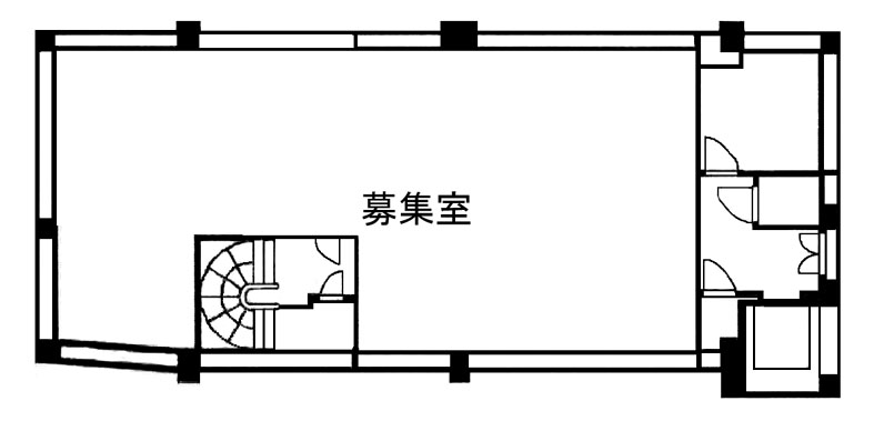 銀座清月堂ビル B2階 160.2㎡
